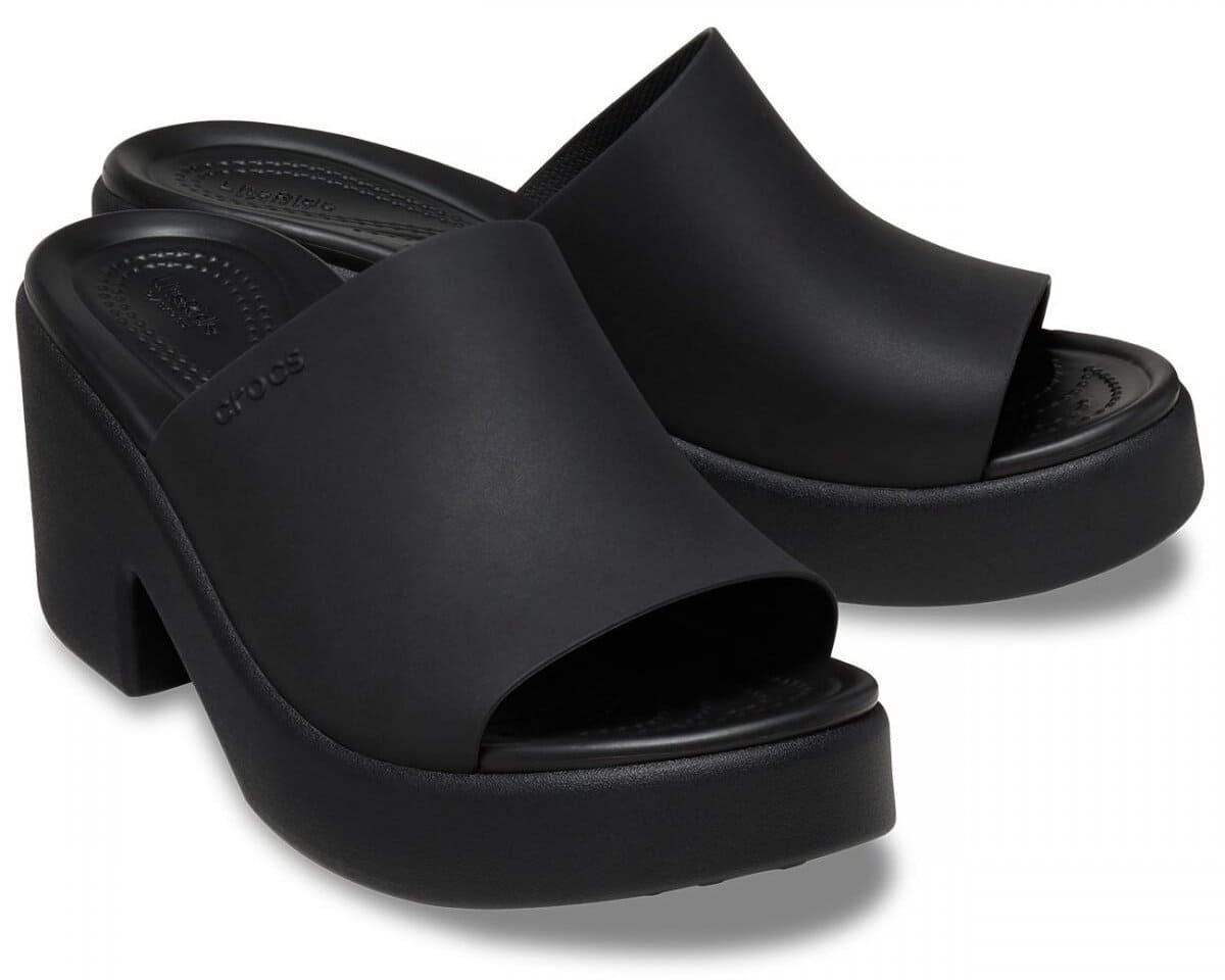 Las nuevas sandalias con tacón de mujer Brooklyn W de Crocs