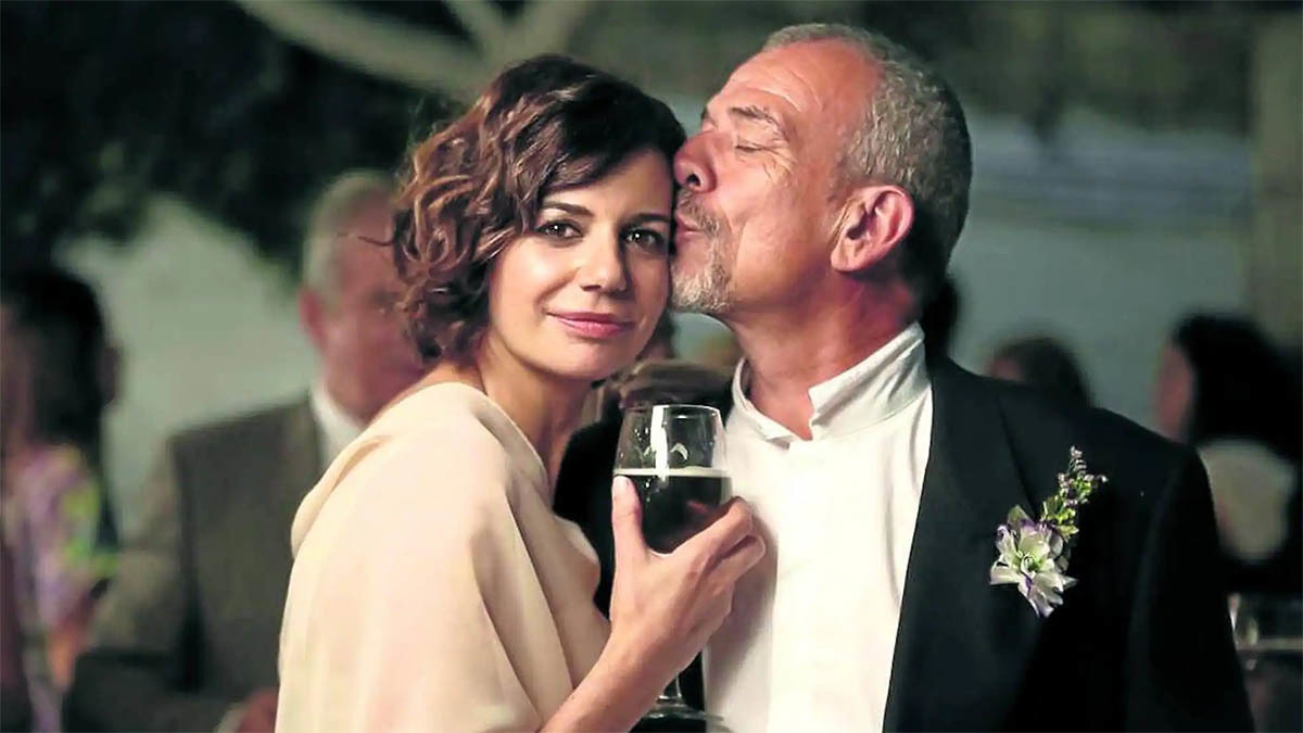 La actriz Cristina Peña y su marido Livio lo Mónaco