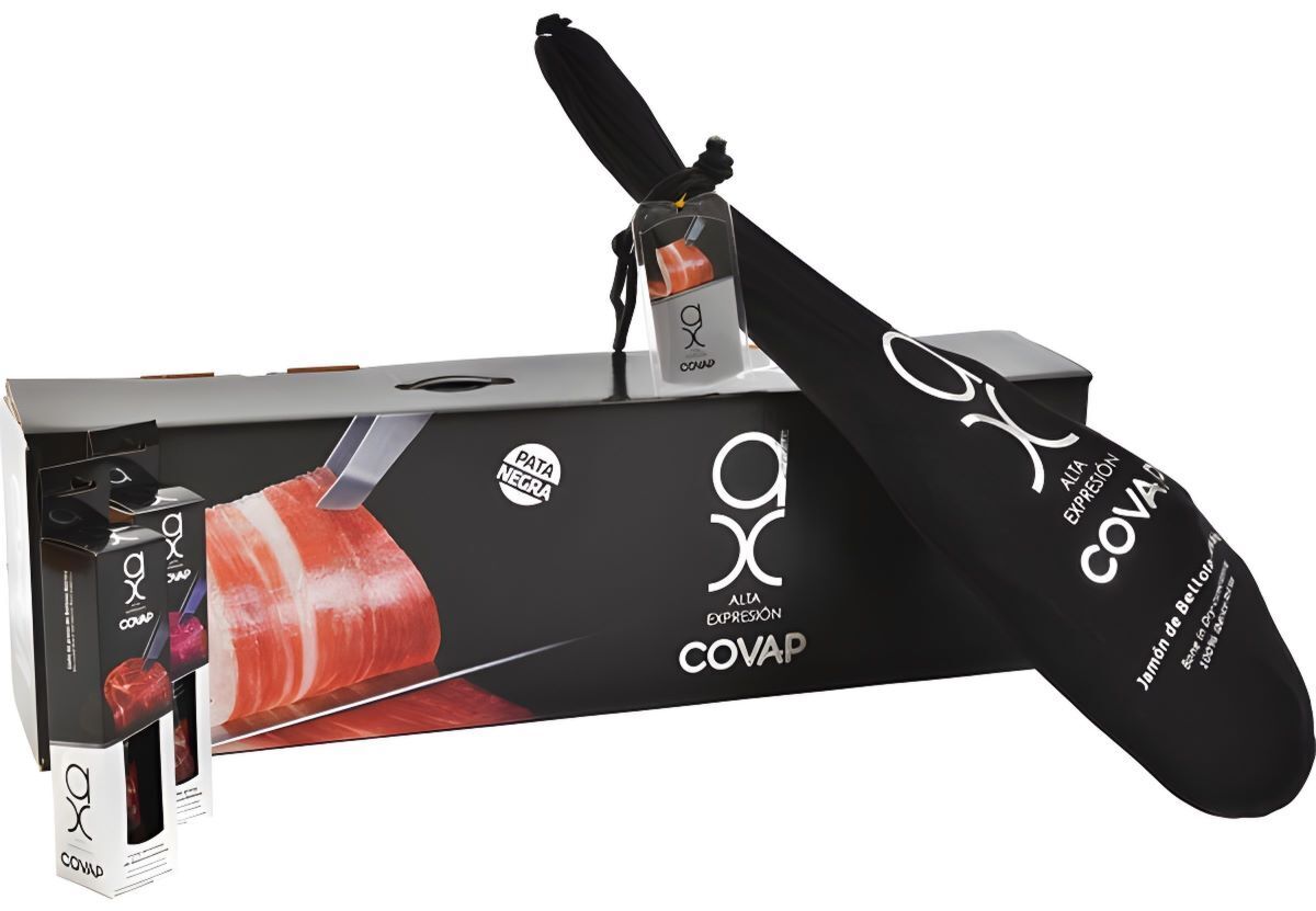 Estuche Premium Collection con jamón ibérico de bellota 100% de 7,5 kg + 2 cañas de presa de bellota ibérica en El Corte Inglés