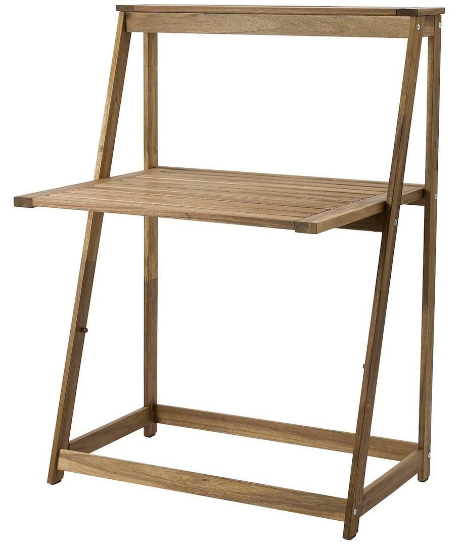 DJUPÖN mesa plegable marrón de Ikea