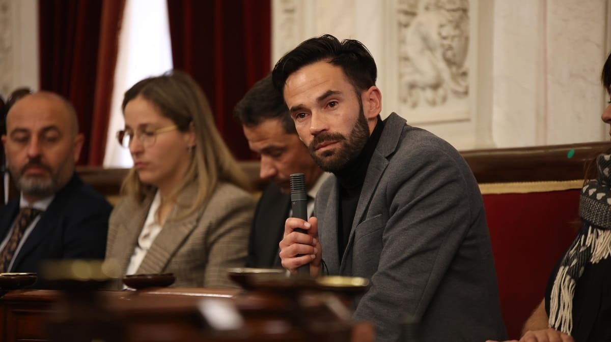 David de la Cruz, portavoz de Adelante Izquierda Gaditana | Foto: Cristo García para ElMIRA