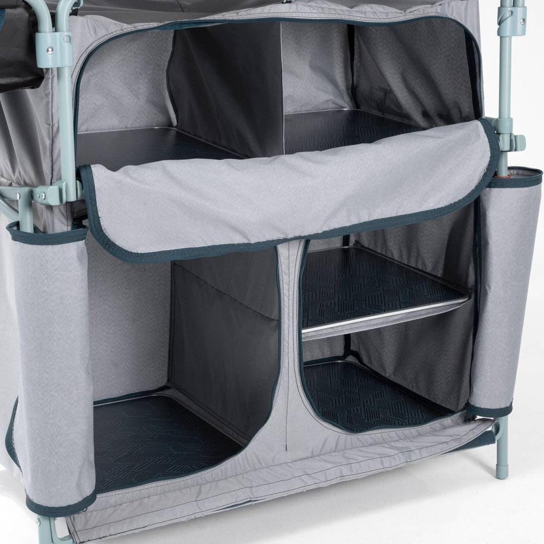 Quechua mueble de cocina XL plegable para camping de Decathlon