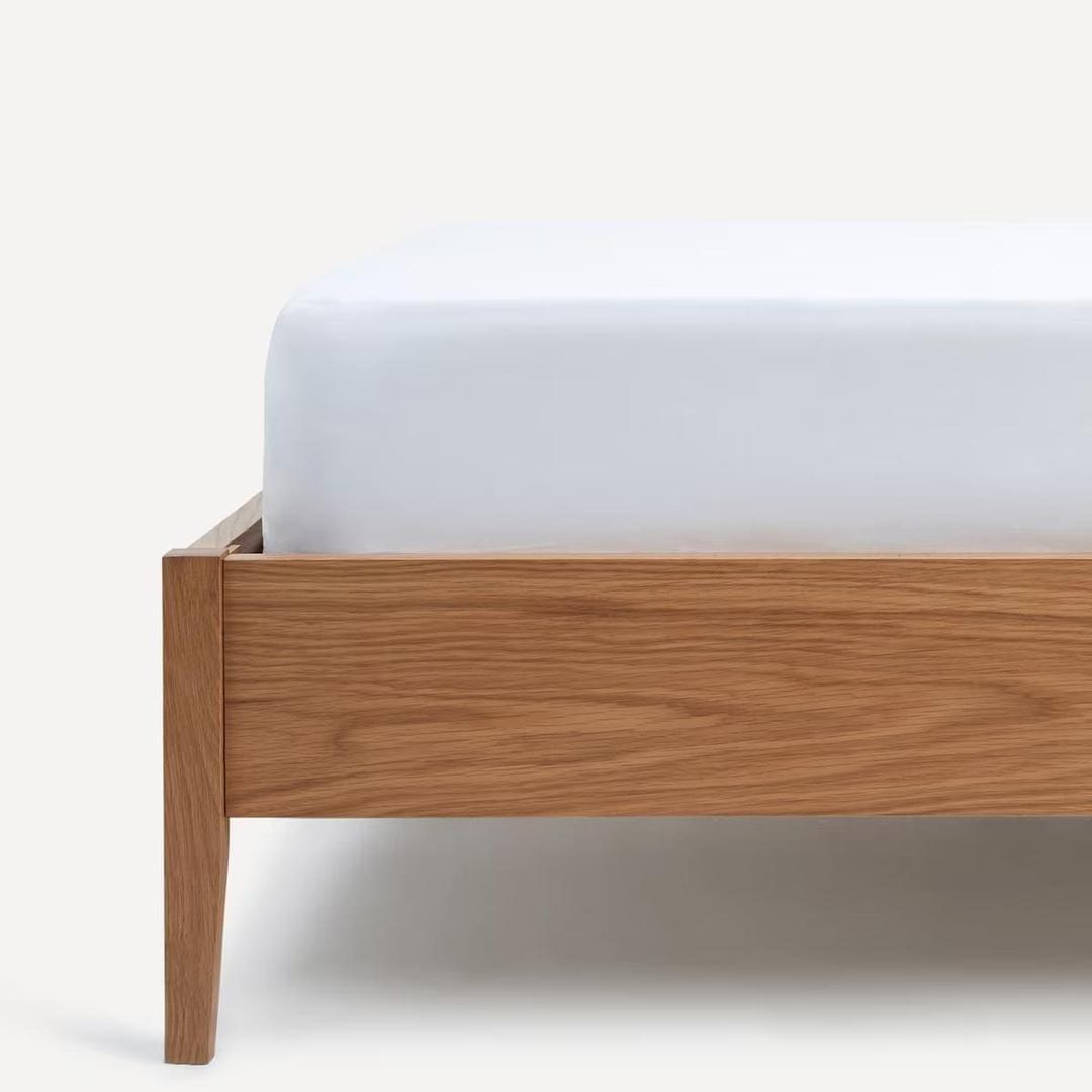 Sábana bajera ajustable de polialgodón percal