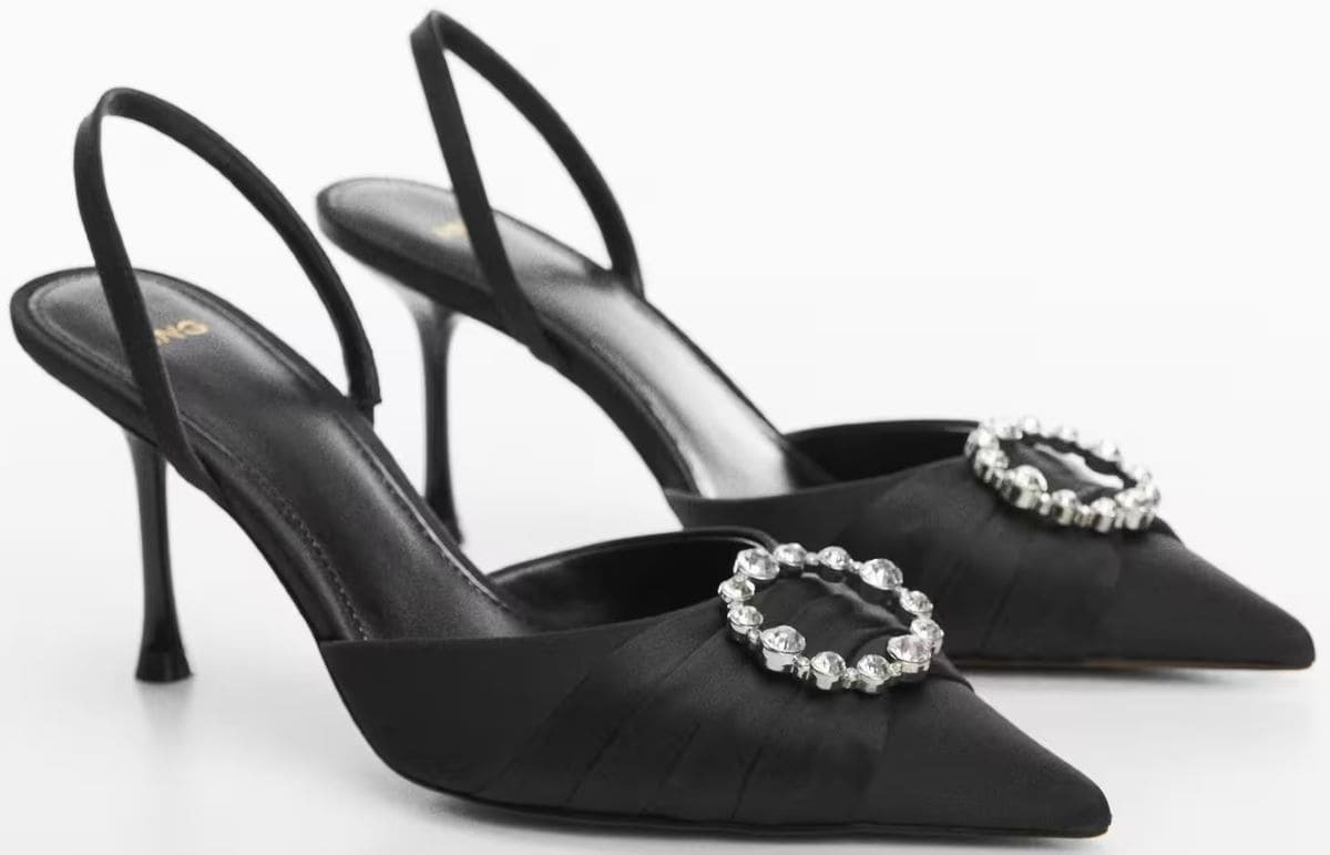 Zapato tacón joya de Mango