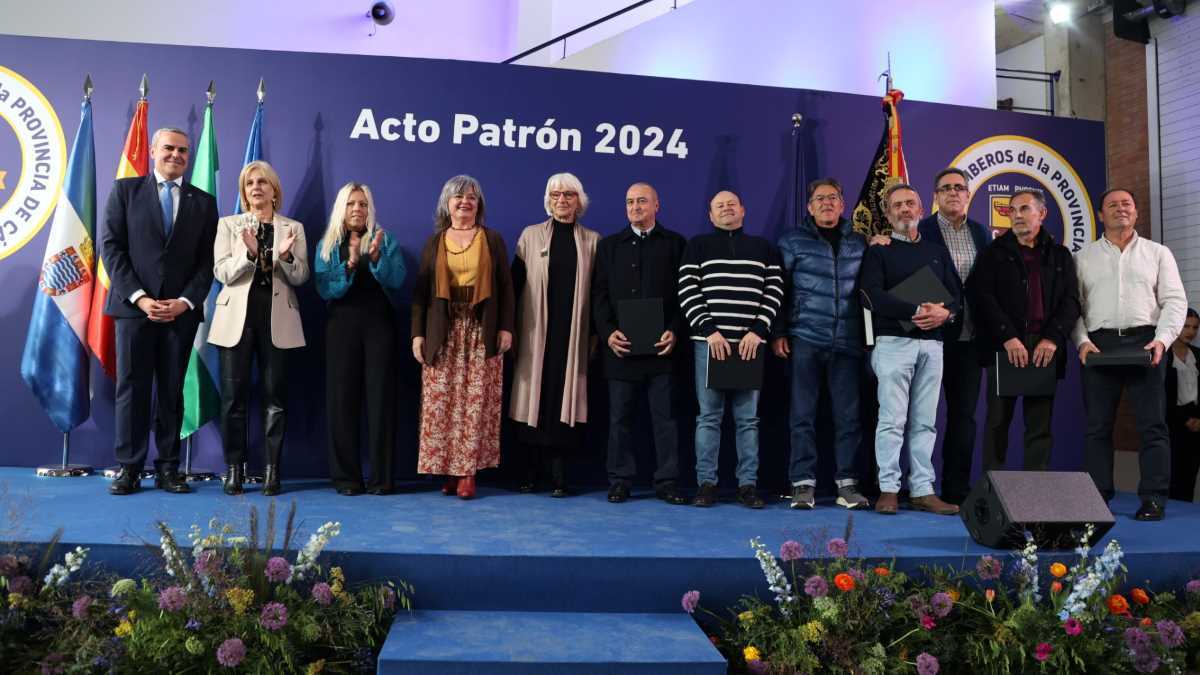 Acto conmemorativo del Patrón del Cuerpo de Bomberos en Jerez | Cristo García