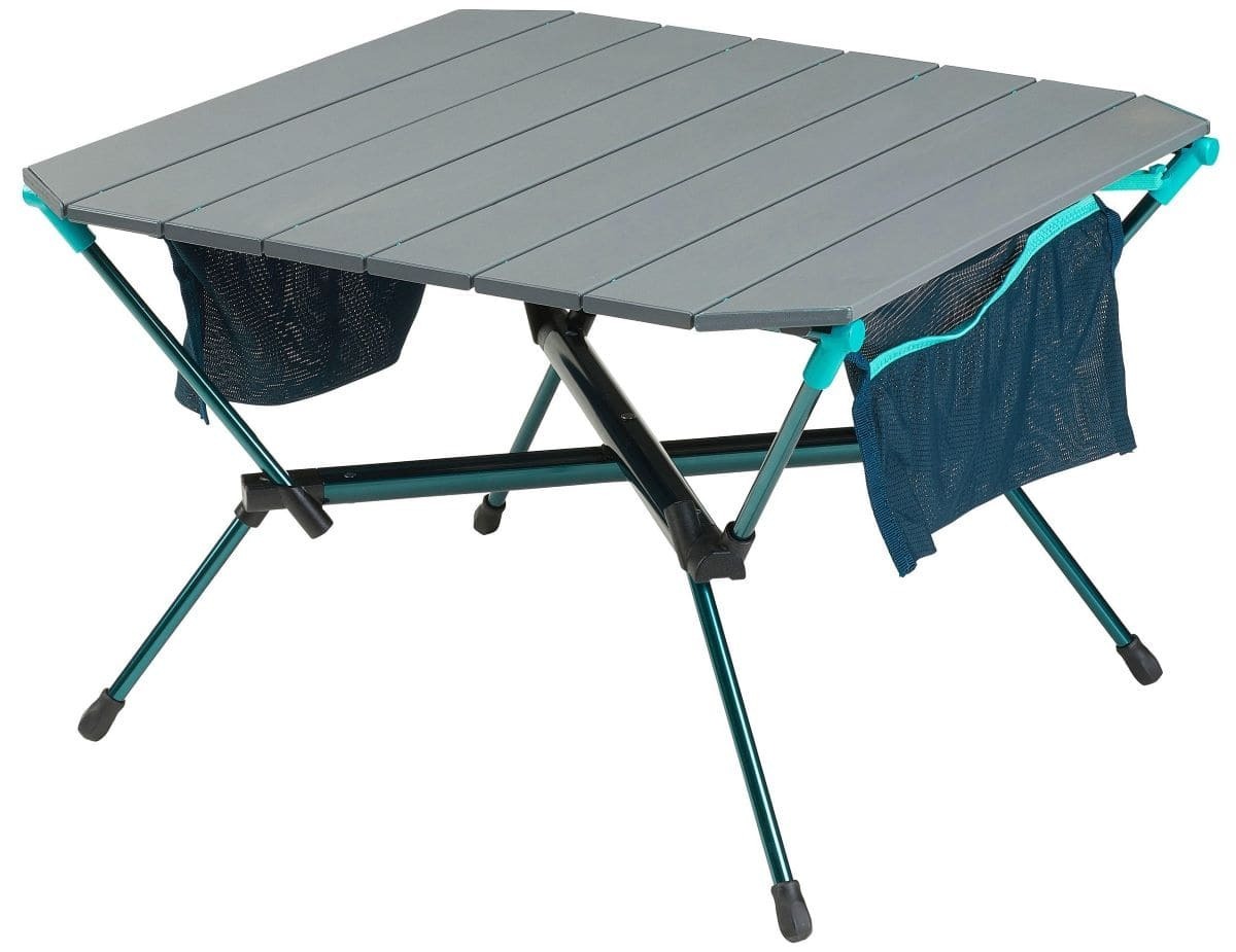 Quechua Mesa pequeña plegable baja de camping Quechua MH500 de Decathlon