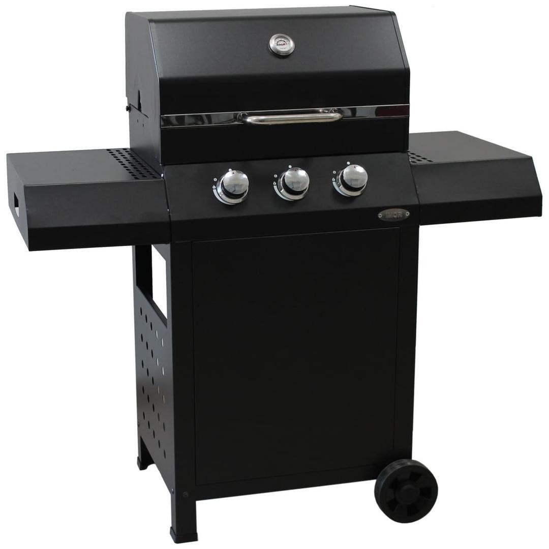 La barbacoa de gas Cazorla para piedra Imor de Carrefour