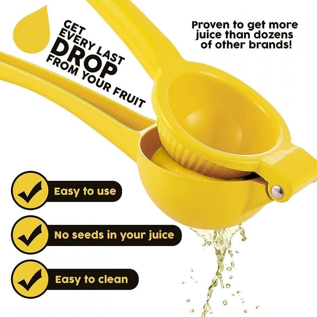 Exprimidor manual de cítricos de acero inoxidable en Carrefour