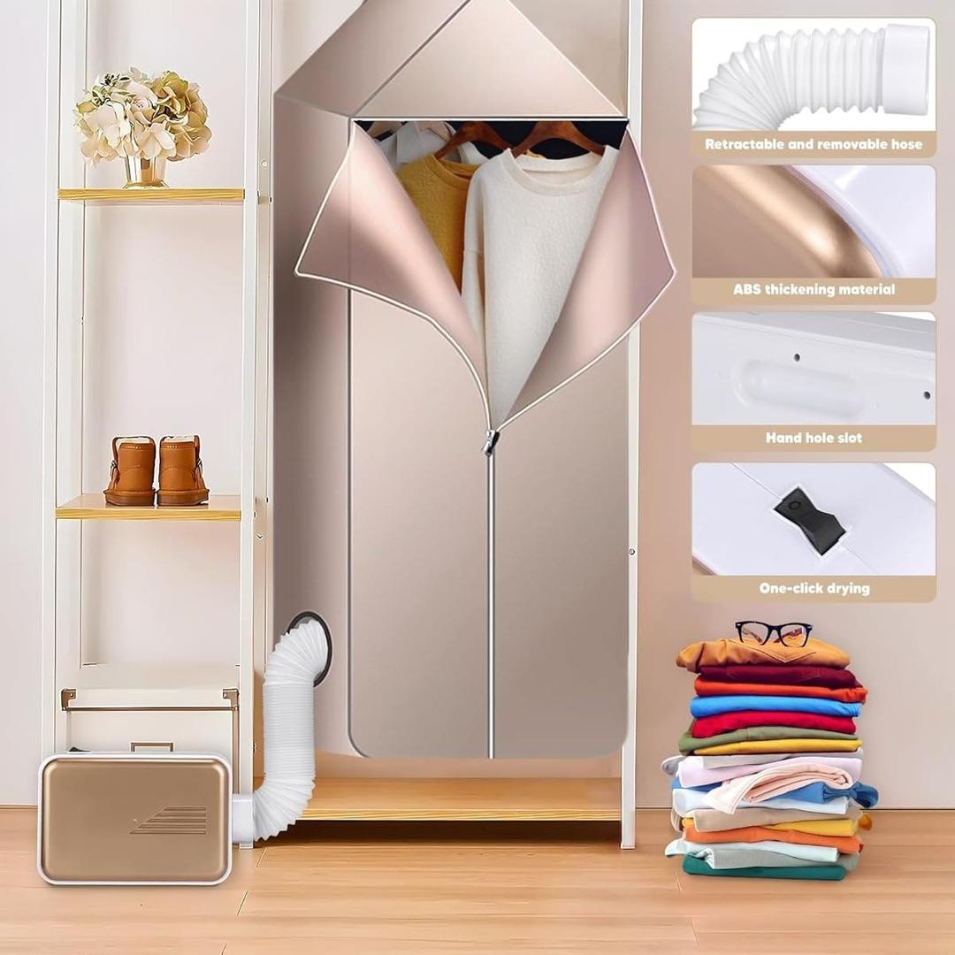 La nueva secadora de ropa eléctrica y portátil de 600 W Weigudoc en Amazon