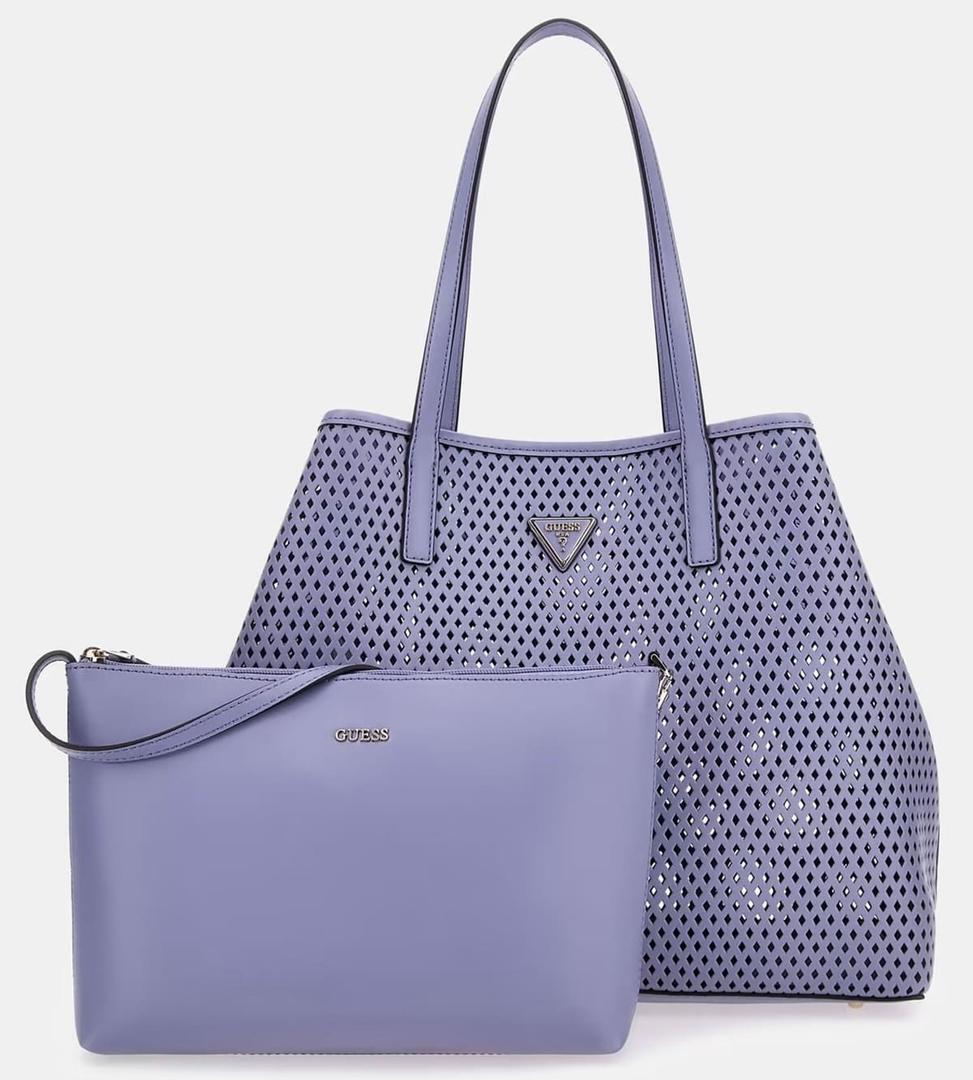 El bolso shopper vikky calado en tres colores de Guess