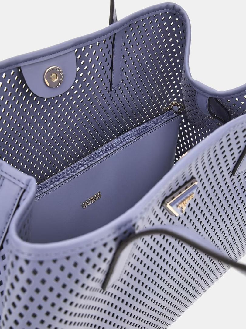 El bolso shopper vikky calado en tres colores de Guess