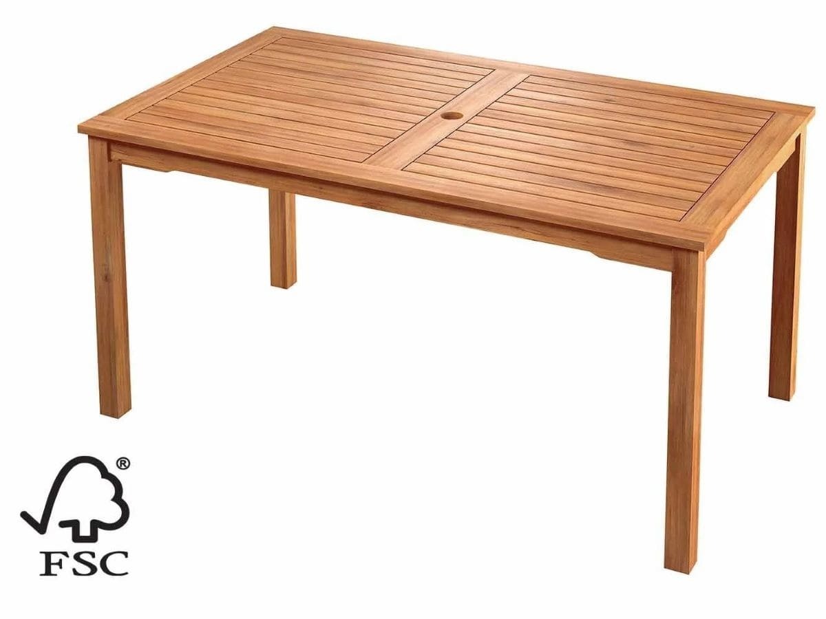 Mesa de madera para jardín Sevilla Livarno Home