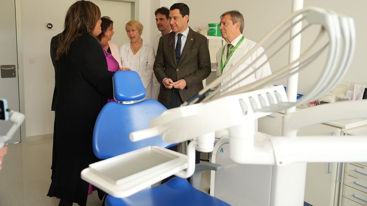 Juanma Moreno, en su reciente visita a Montoro