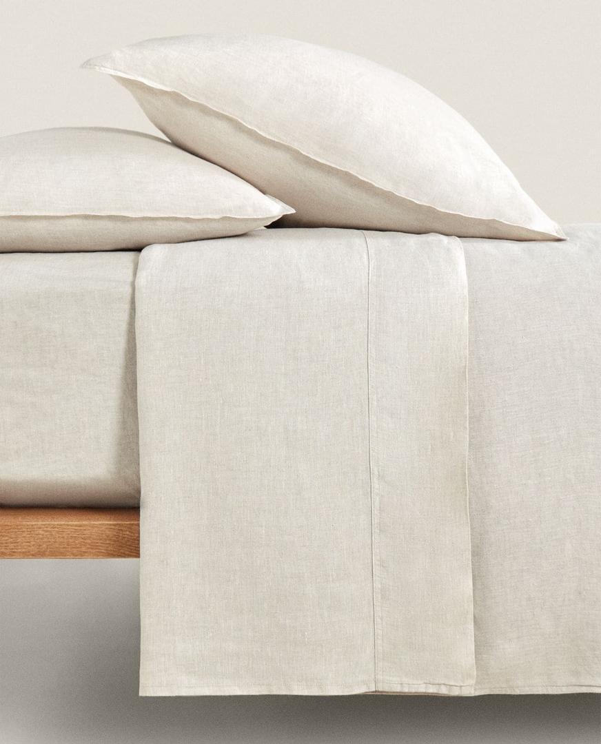 Funda nórdica de lino lavado