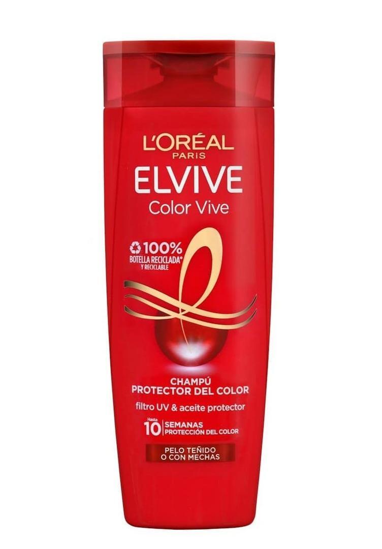 Champú Color Vive Elvive para cabello teñido o con mechas