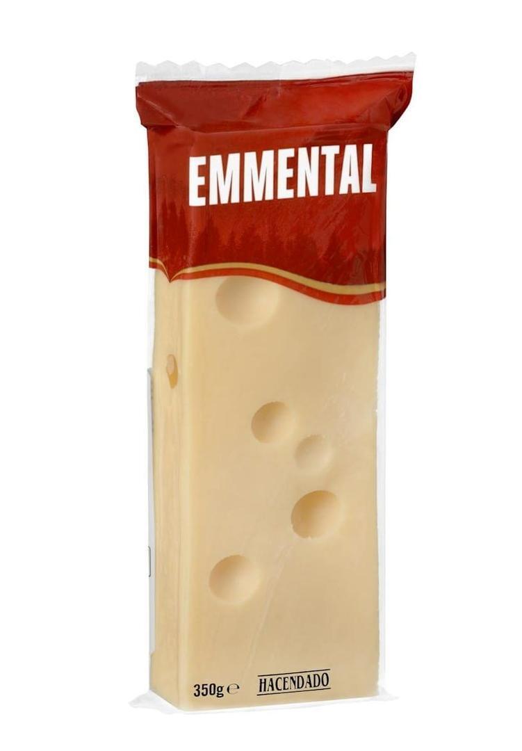 Queso Emmental de vaca Hacendado