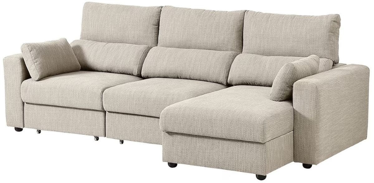 ESKILSTUNA Sofá 3 plazas con chaiselongue de Ikea