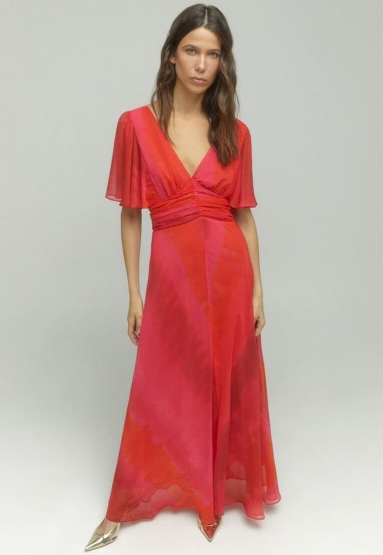 Tintoretto vestido largo tie dye de El Corte Inglés