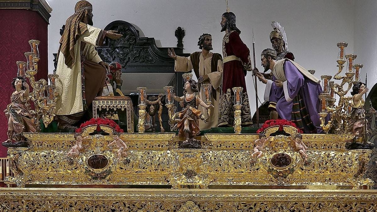 El paso de misterio de la Bofetá del Martes Santo sevillano (1)