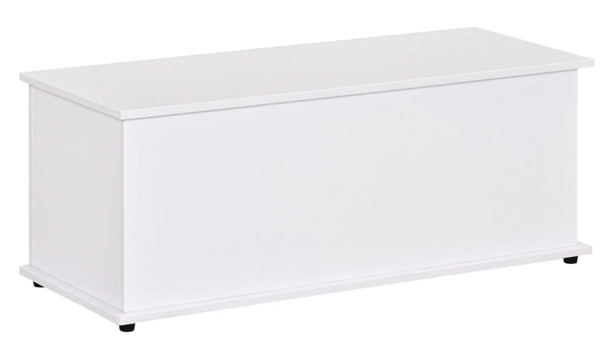 Baúl de almacenamiento de madera con tapa HOMCOM