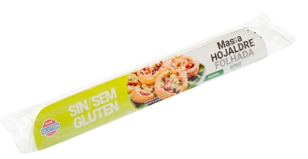Masa de hojaldre sin gluten