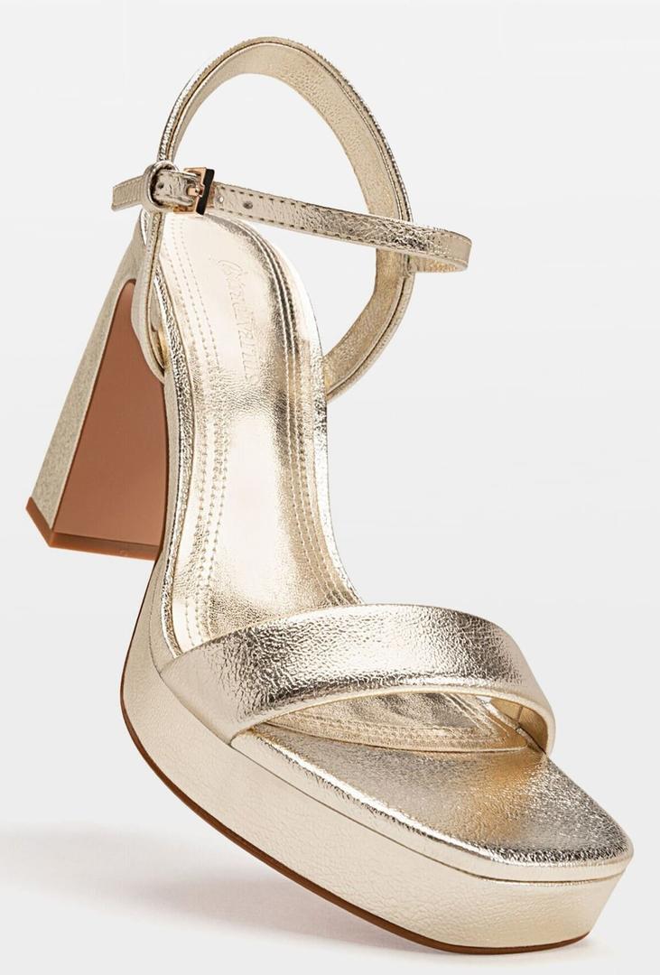 Sandalias de tacón con plataforma