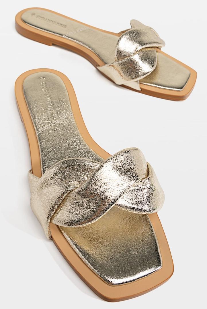 Sandalias planas trenzadas