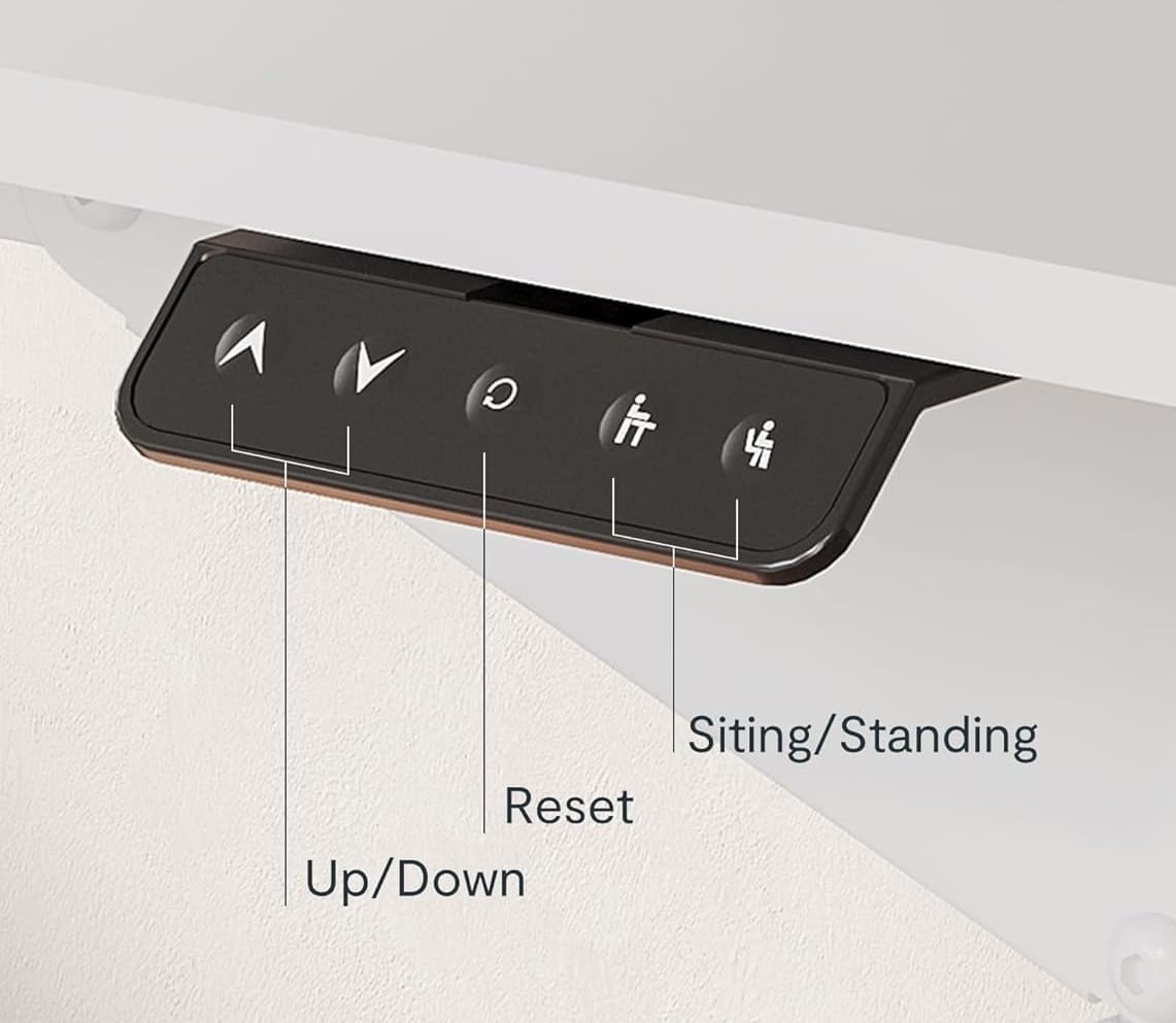 Mesa escritorio robot con motor de Flexispot en Amazon