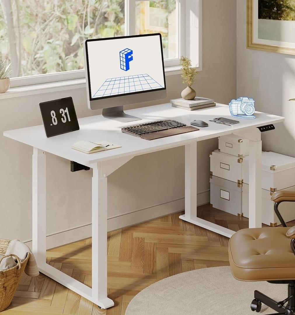 Mesa escritorio robot con motor de Flexispot en Amazon