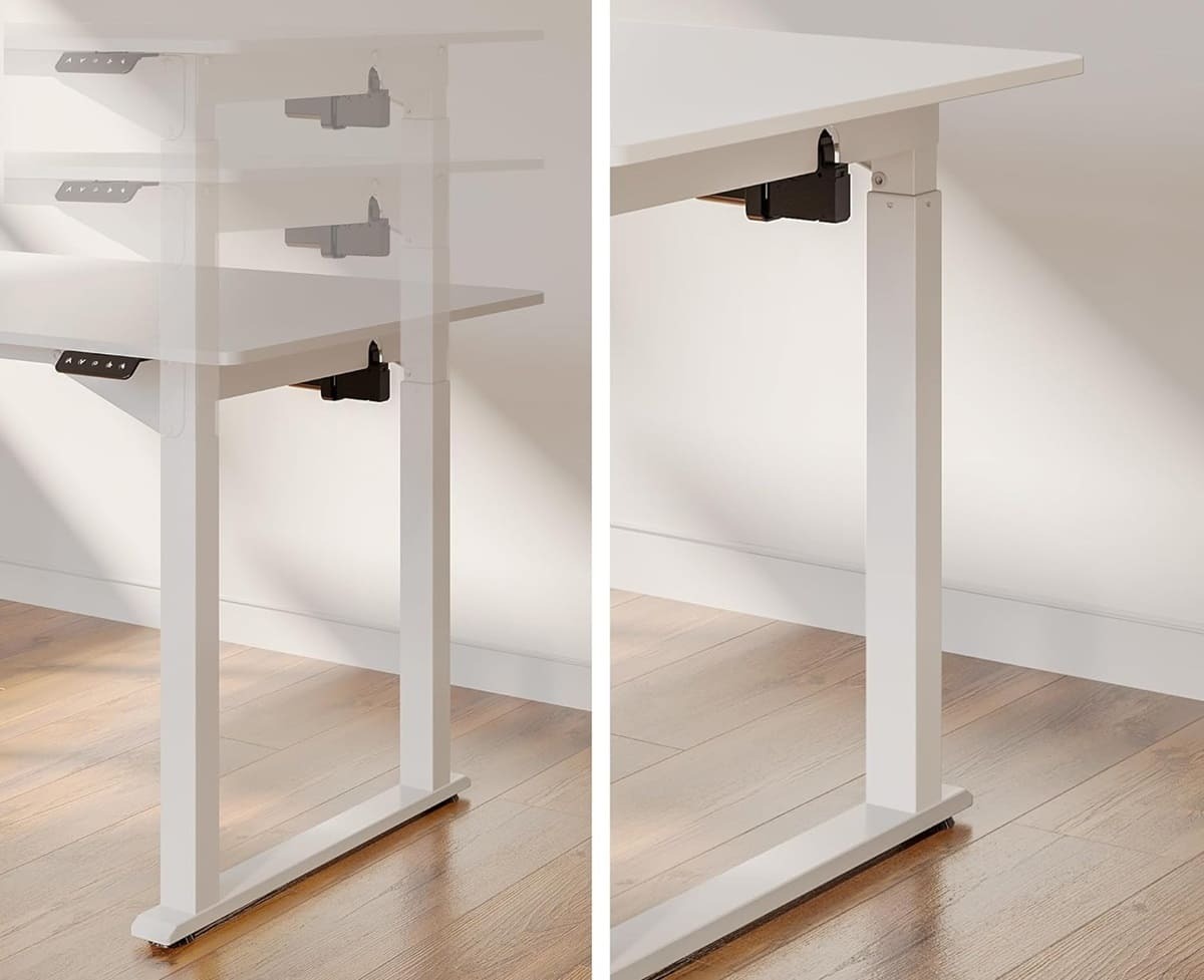 Mesa escritorio robot con motor de Flexispot en Amazon