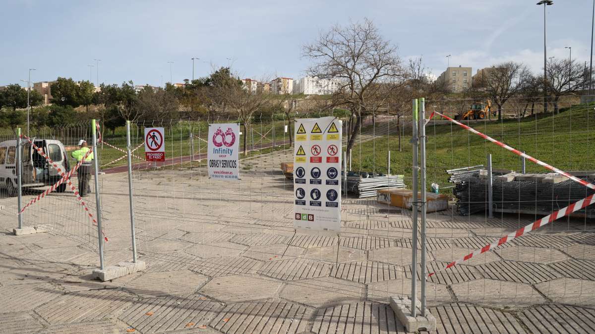 Inicio de las obras del Parque 'Sebastián Peña' | Cristo García