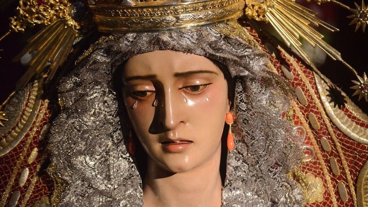 La Virgen del Desamparo, de la hermandad del Prendimiento de Jerez