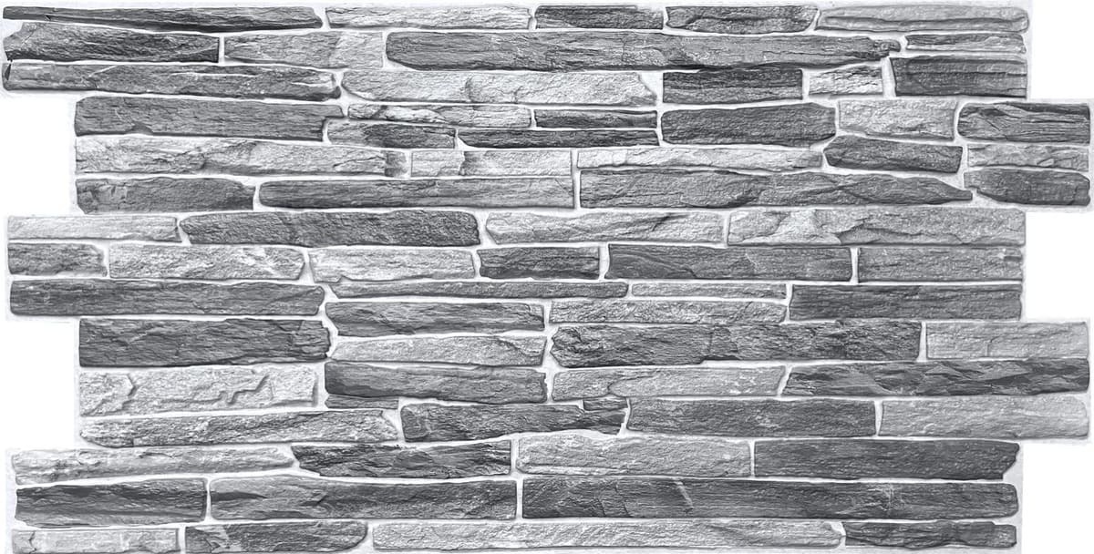 Baldosas de revestimiento de PVC imitación Silver Slate IKHEMALARKA