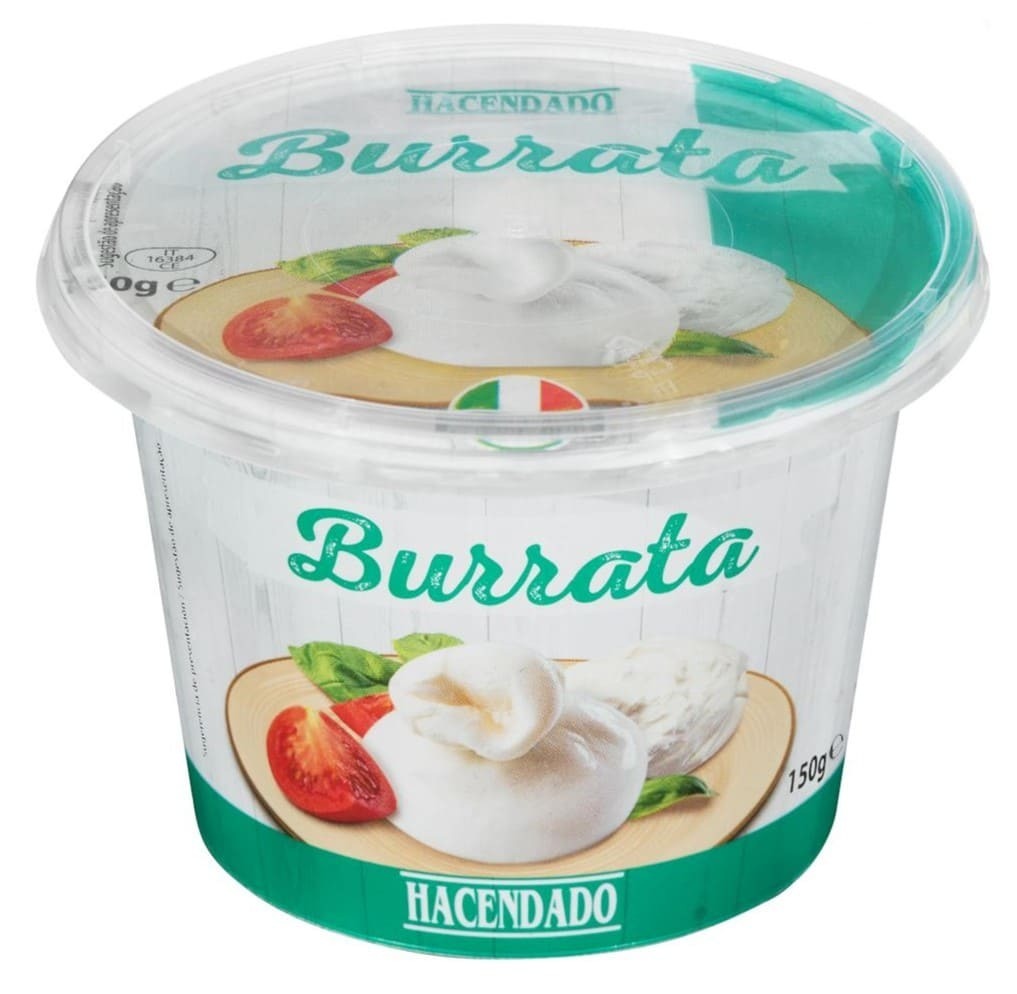 Burrata fresca Hacendado