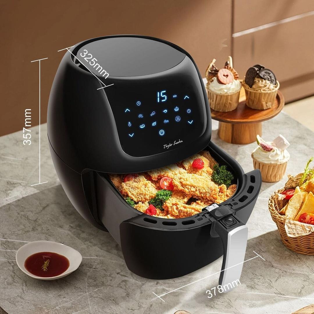 La freidora de aire sin aceite 1800 W con 7 litros de Taylor Sweden en Carrefour