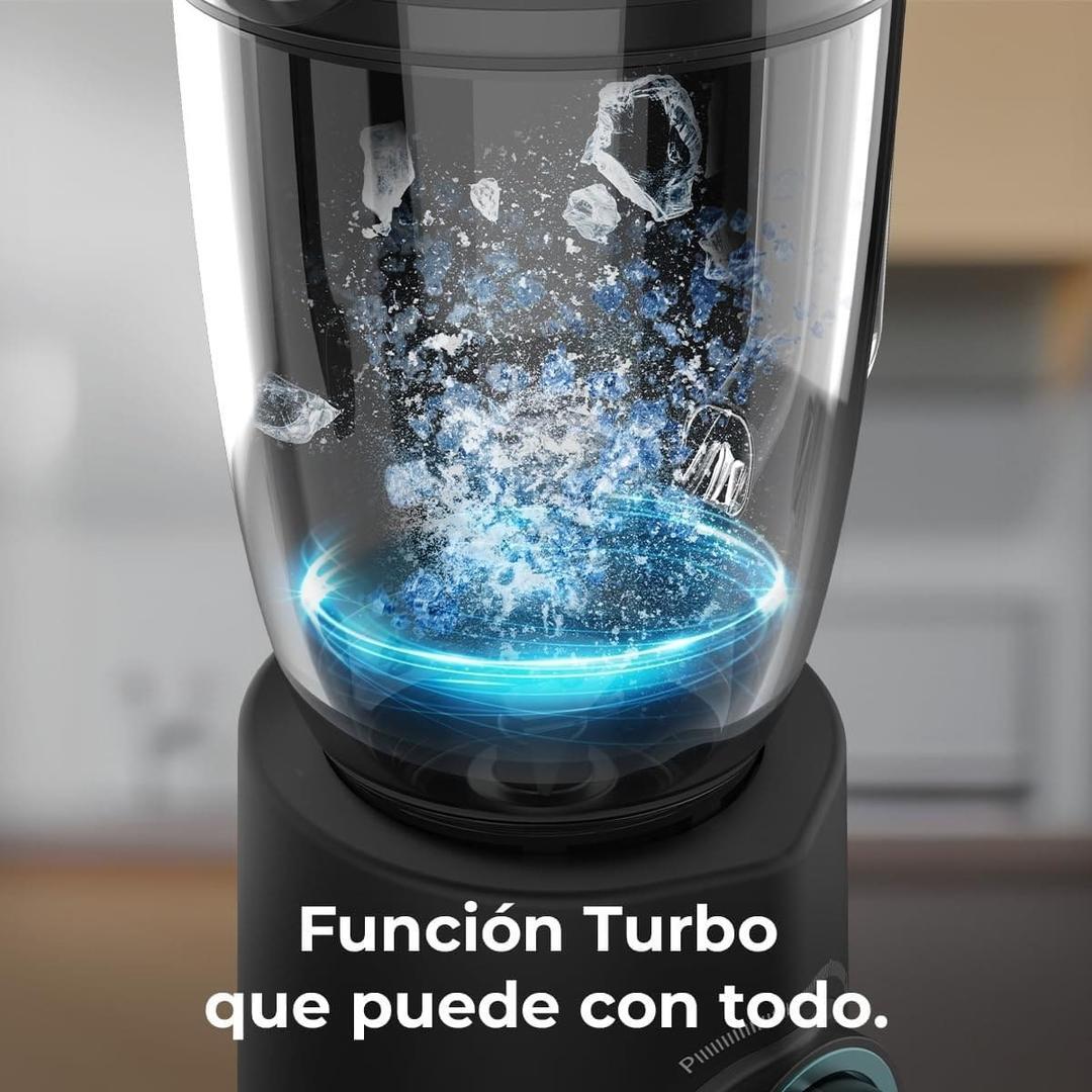 Batidora de vaso Power Black Titanium 2300 max Mix Go de Cecotec