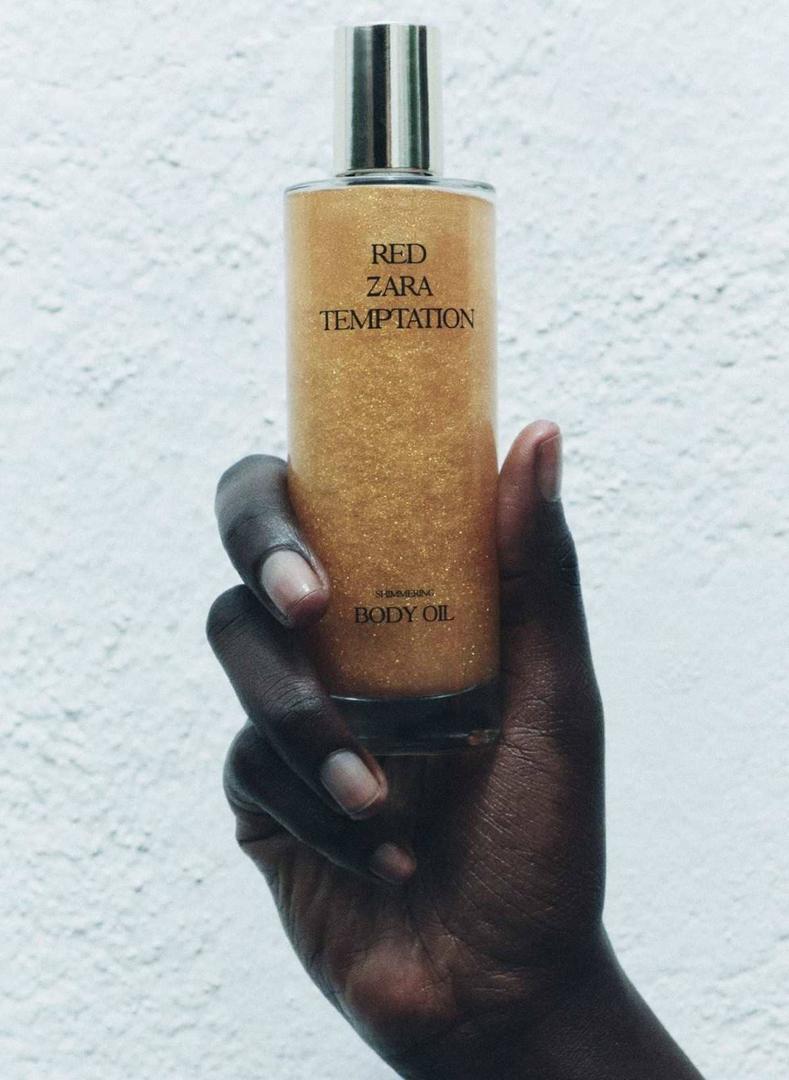 ZARA Red Temptation shimmering body oil 80 ml