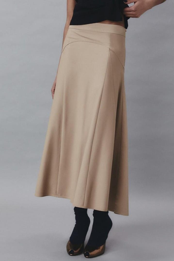 Sfera Falda vuelo algodón de El Corte Inglés