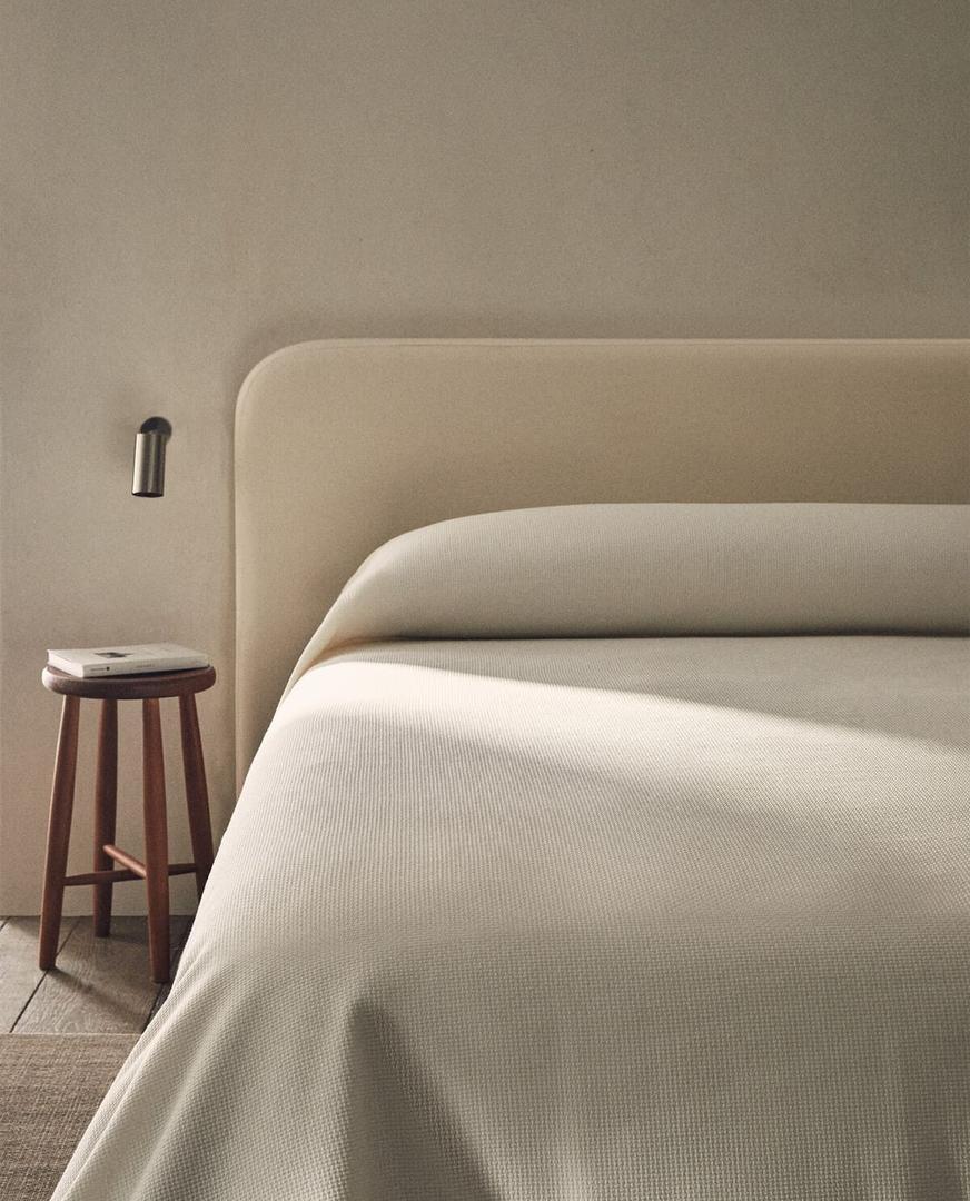 Colcha con estructura