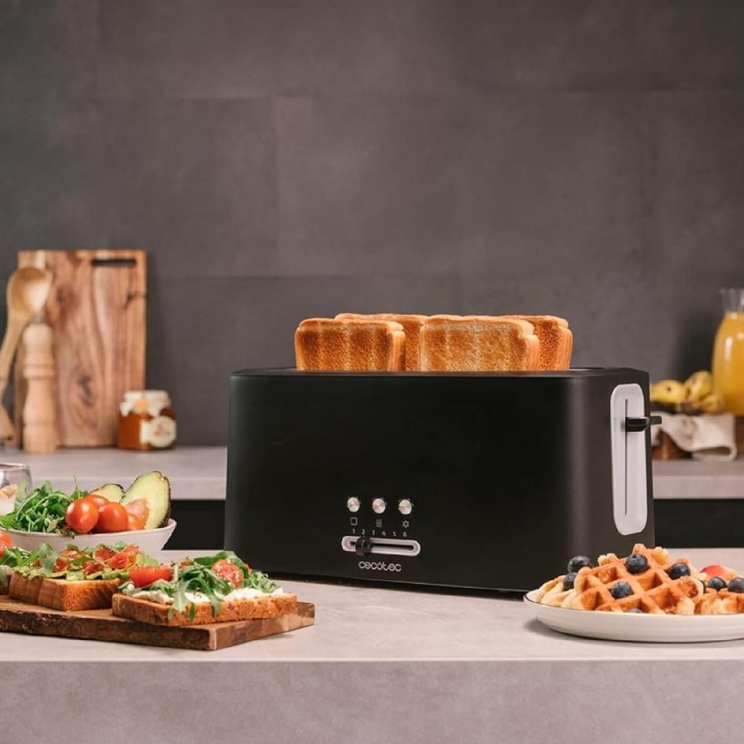 La tostadora vertical Toas&Taste 16000 Extra Double de Cecotec en Amazon