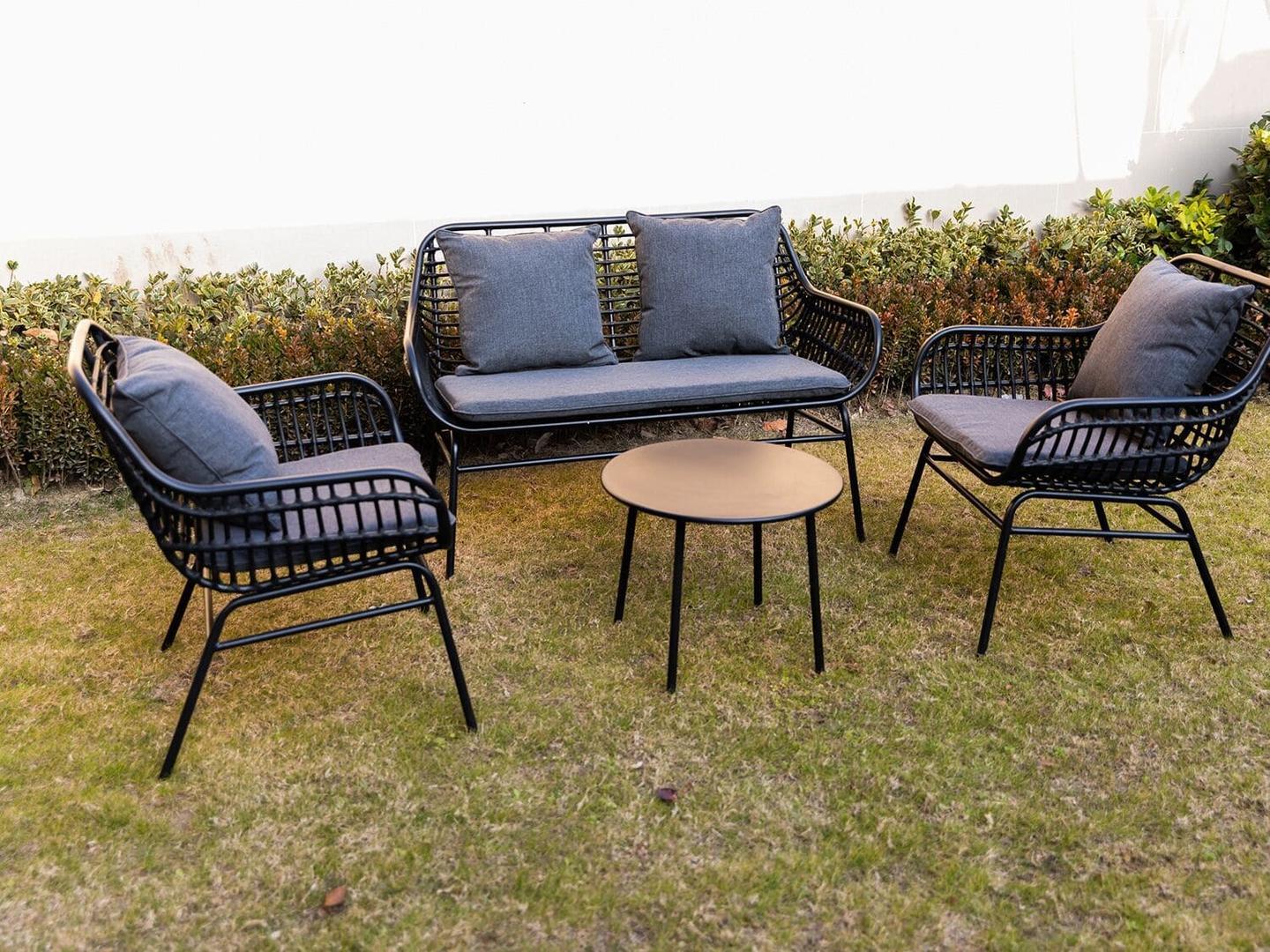 El conjunto de sofás y mesa de exterior Sol Garden de Lidl