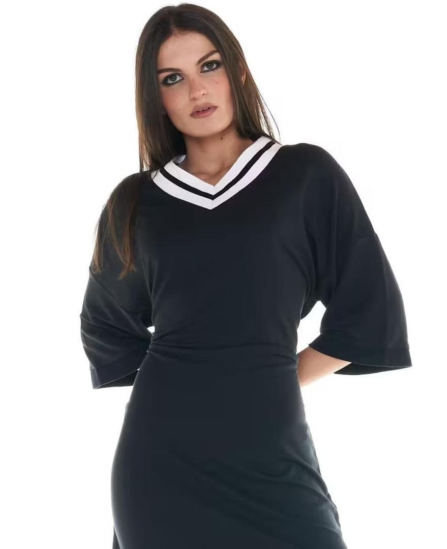 El vestido deportivo largo para mujer Leone Black & White en Decathlon