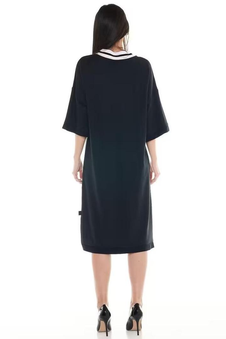 El vestido deportivo largo para mujer Leone Black & White en Decathlon