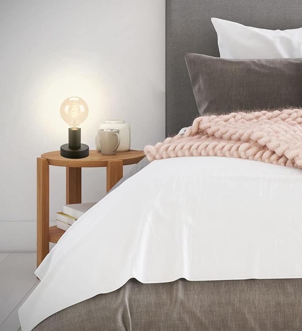 Lámpara de mesa con bombilla industrial de Briloner en Amazon