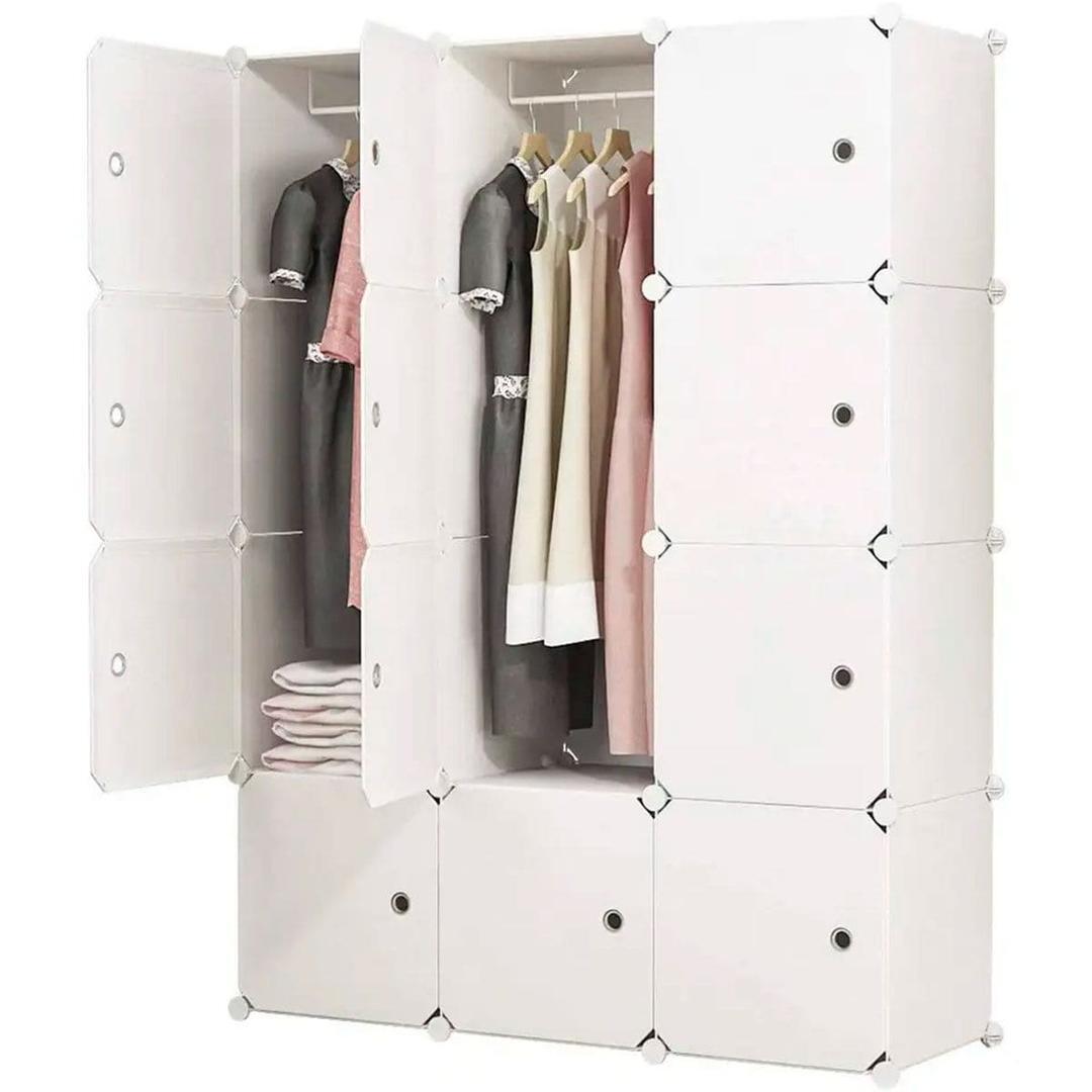Armario Vestidor Cube Personalizable Boxed Elite 12 Cubos puertas de Carrefour