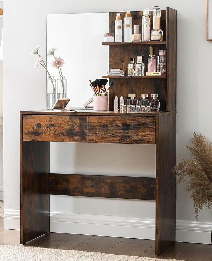 VASAGLE Tocador Moderno con 2 Cajones de Amazon