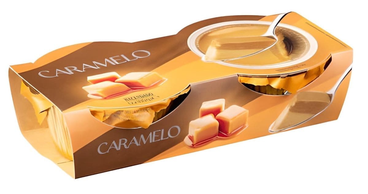 Flan bicapa caramelo
