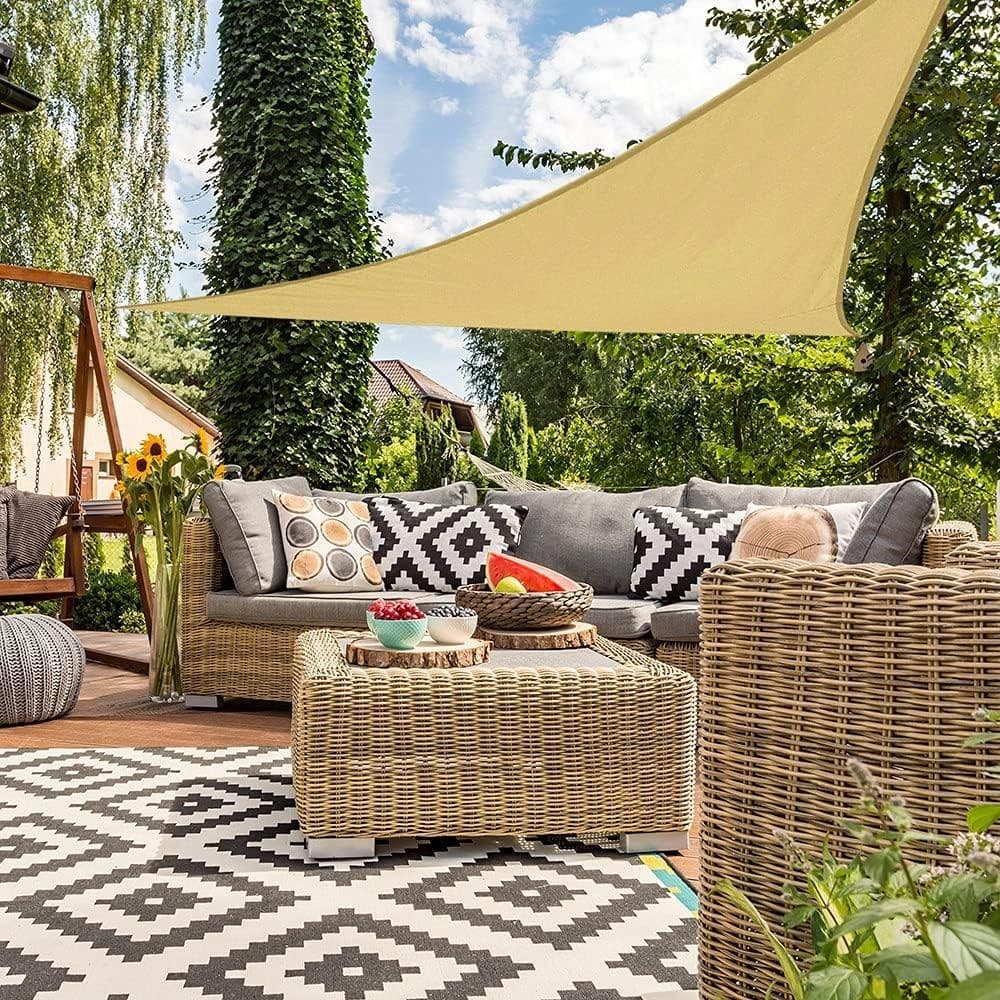 Toldo vela triangular Aktive Garden