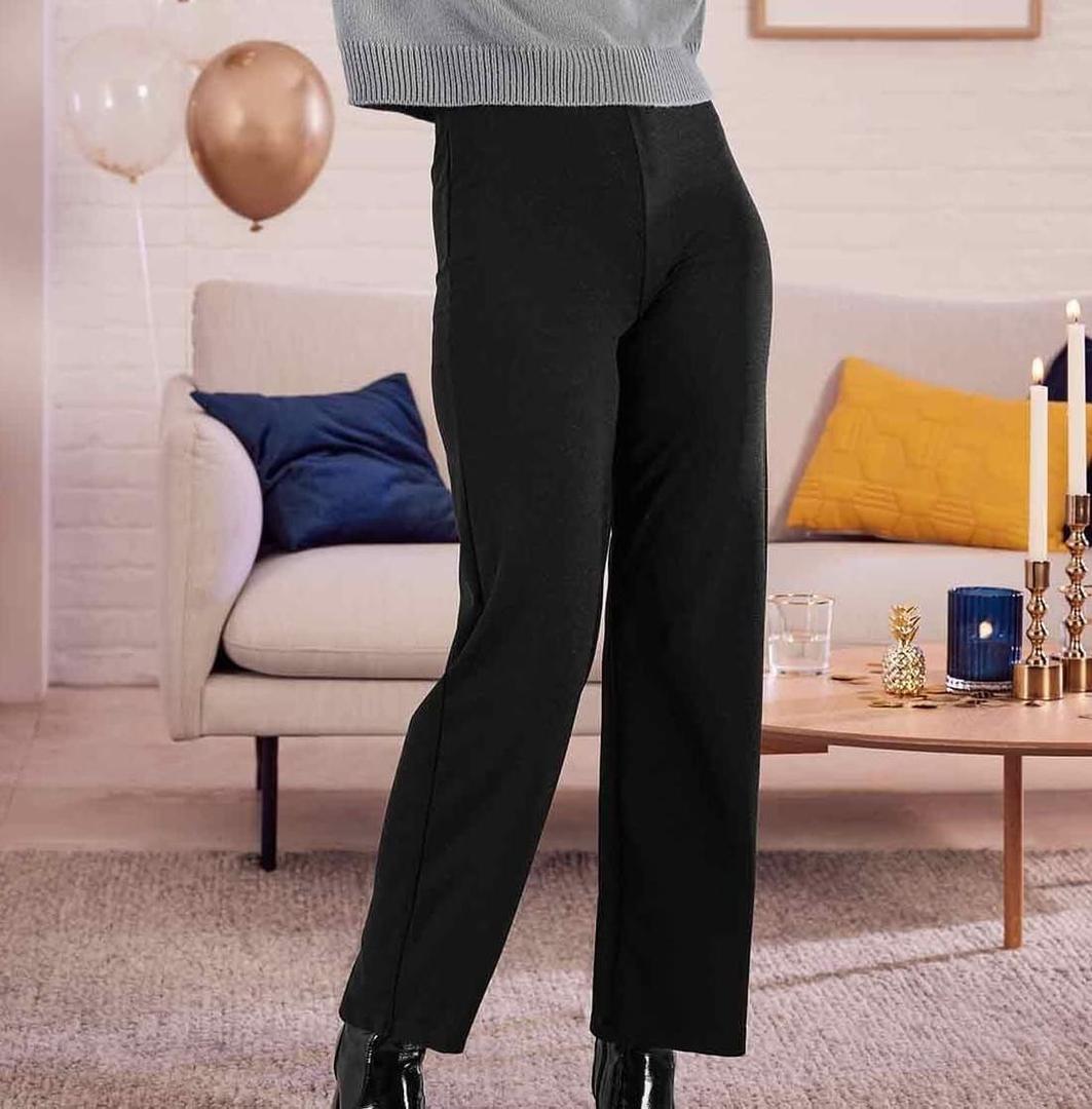 El pantalón palazzo negro para mujer de Lidl