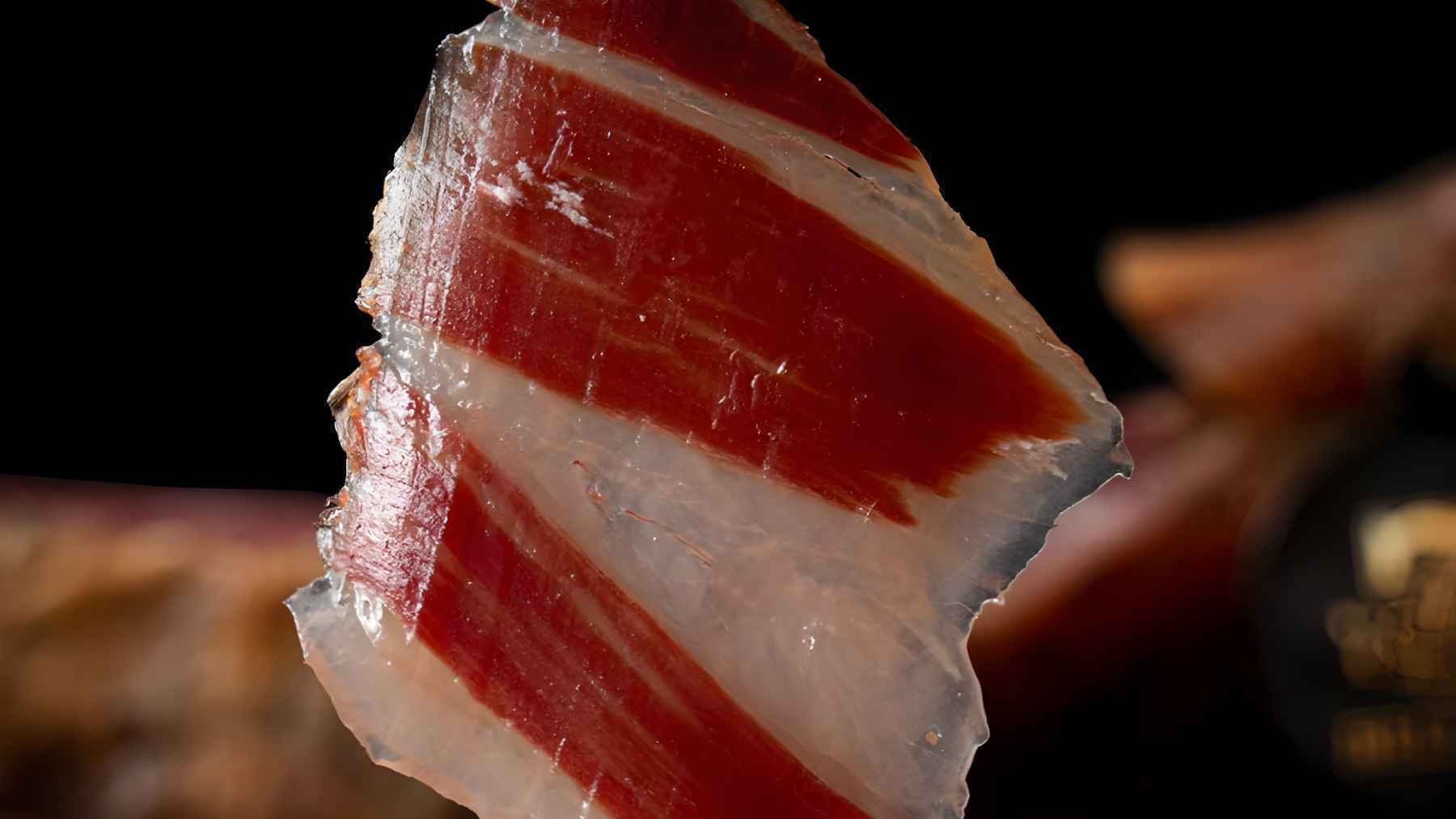 Jamón ibérico de bellota 100% de la marca 7 Bellotas en Amazon